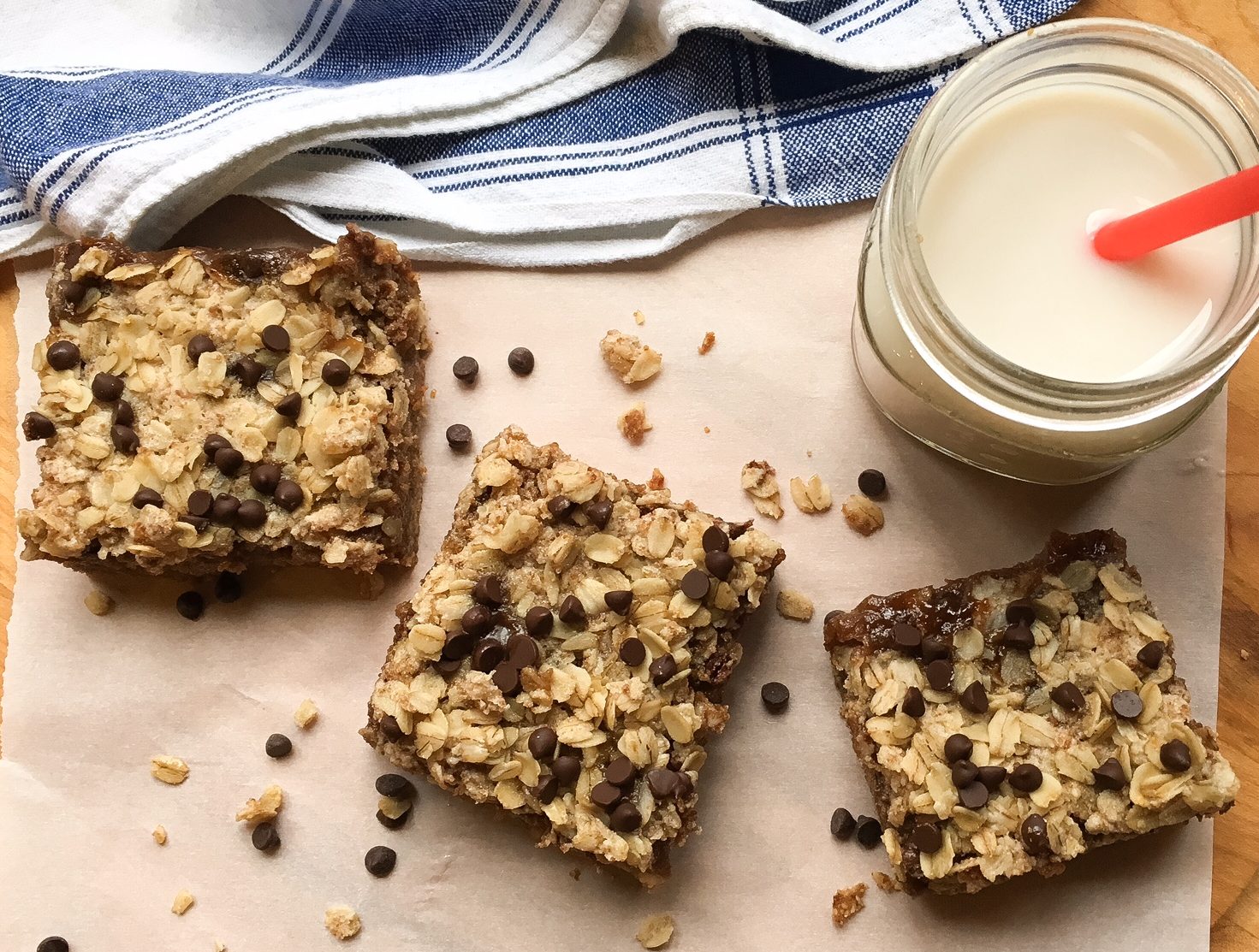Almond Espresso Oat Bars Ellen Whitney