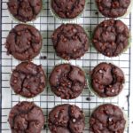 Vegan Double Chocolate Sweet Potato Muffins